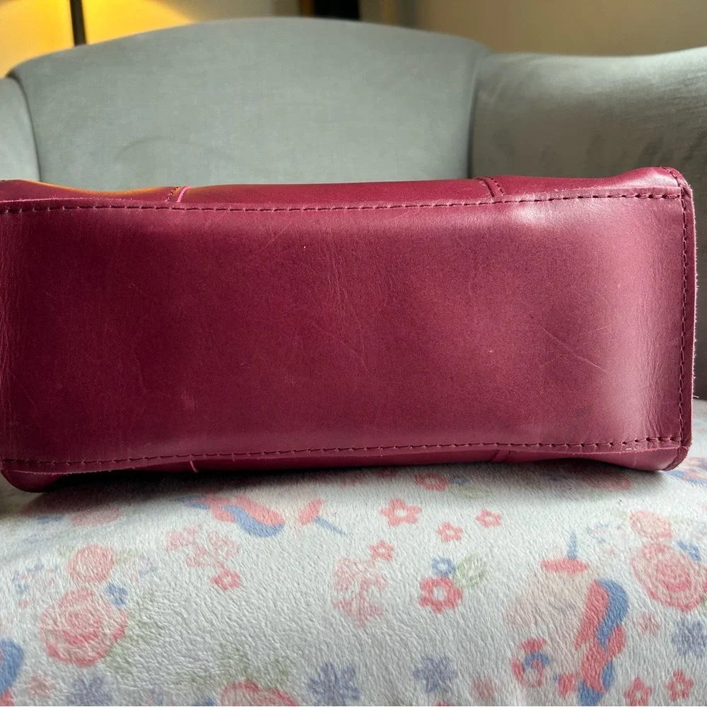 Portland Leather Boysenberry classic Lola - Picture 3 of 7